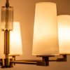 Lampa wisząca 1244 VINCENZA Mosiądz Elegancki Żyrandol Zuma Line